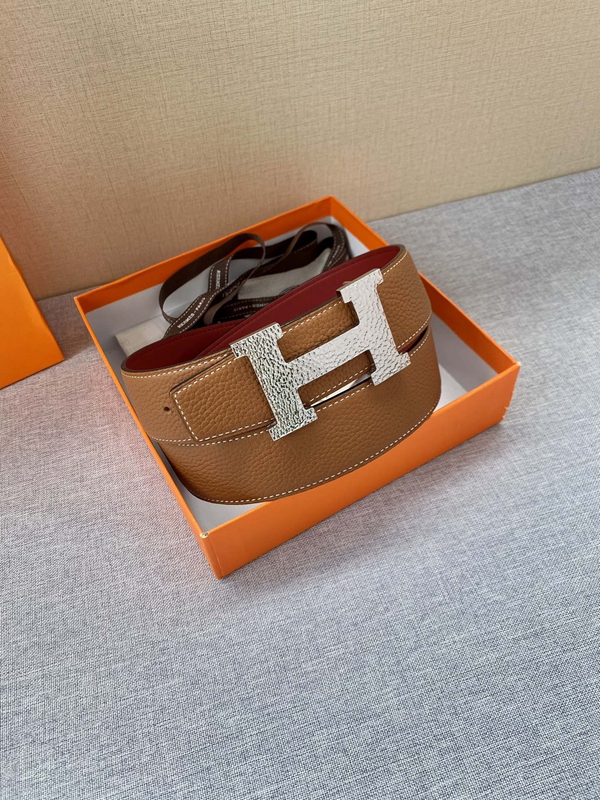 エルメス激安ベルト角部分ディテール